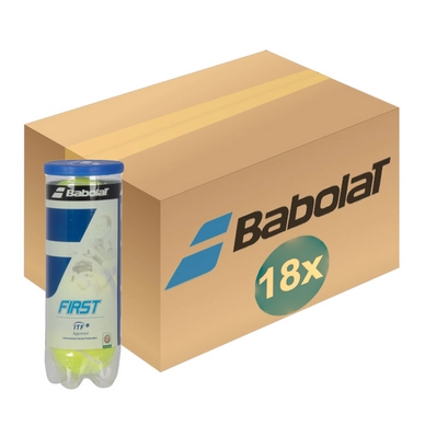 Balles de Tennis Babolat First (Boîte 18 x 4)