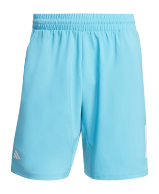 Tennisbroek Adidas Men Club Signal Cyan Climacool 3-Stripe Regular Fit