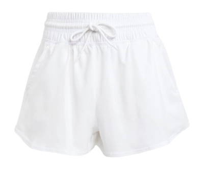 Tennisbroek Adidas Women Climacool Club White Loose Fit