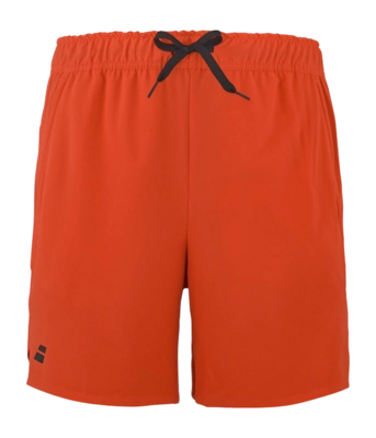 Tennisbroek Babolat Men Play Short Cherry Tomato Men Regular Fit