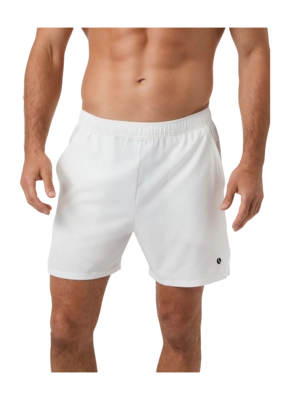 Tennisbroek Björn Borg Men Ace Racquet Shorts 7 inch Brilliant White