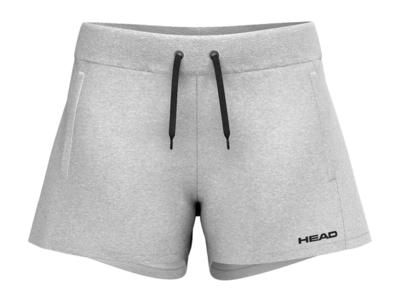 Tennisbroek HEAD Women Club Original Shorts Grey Melange