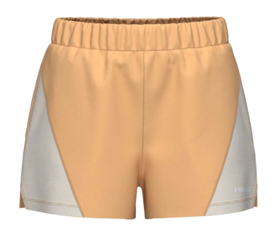 Tennisbroek HEAD Women Dynamic Shorts Apricot/Light Blue