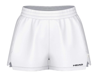 Tennisbroek HEAD Women Play White Shorts Regular Fit