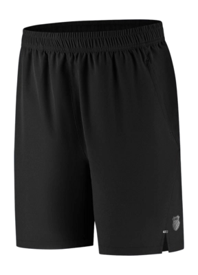 Tennisbroek K-Swiss Men Hypercourt 7 Inch Shorts 3 Black Regular Fit
