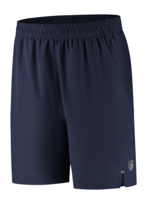 Tennisbroek K-Swiss Men Hypercourt 7 Inch Shorts 3 Navy Regular Fit