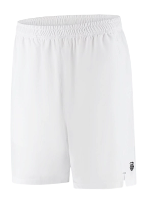 Tennisbroek K-Swiss Men Hypercourt 7 Inch White Shorts 3 Regular Fit