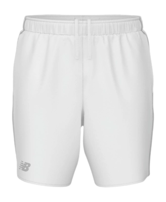 Tennisbroek New Balance Men TNMT Short White