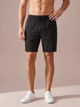 Tennisbroek Sjeng Sports Men Pattinson Black Regular Fit