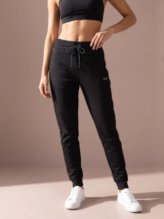Tennisbroek Sjeng Sports Women Klaartje Black Regular Fit