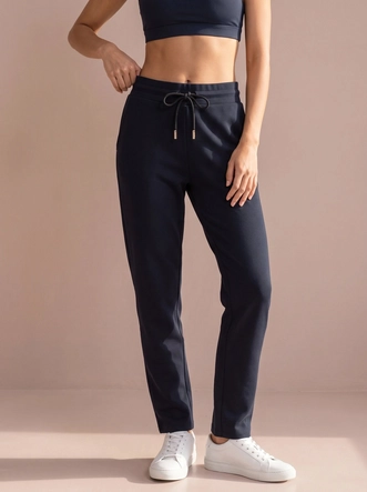 Tennisbroek Sjeng Sports Women Miley Dark Blue Regular Fit