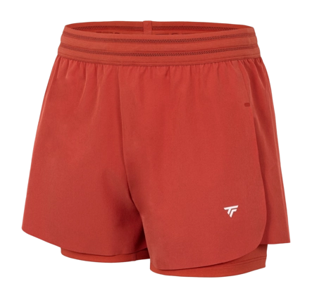 Tennisbroek Tecnifibre Women Team Stretch Terracotta