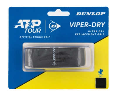 Tennisgrip Dunlop ATP Viper-Dry Replacement Grip Blister Black
