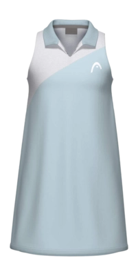 Tennisjurk HEAD Girls Spirit Light Blue/White Dress Loose fit