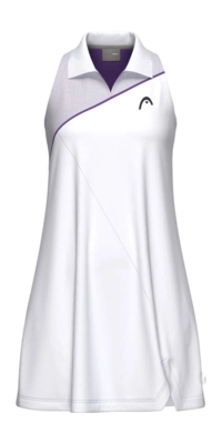 Tennisjurk HEAD Women Spirit Dress White/Purple
