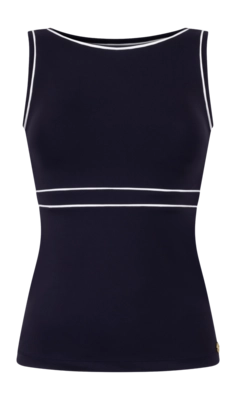 Tennisjurk House of Gravity Women Divine Tank Top Deep Blue X White