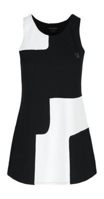 Tennisjurk Vieux Jeu Women Lina Dress Black Normale fit