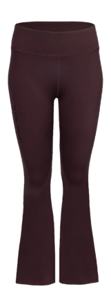 Tennislegging The Indian Maharadja Women Performance Flared Tight Dark Berry