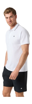 Tennispolo Björn Borg Men Ace Polo Shirt Brilliant White