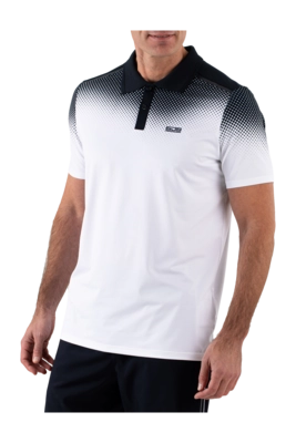 Tennispolo Sjeng Sports Men Casimir Real White