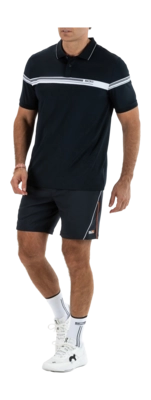 Tennispoloshirt Sjeng Sports Clarkson Herren Dark Blue