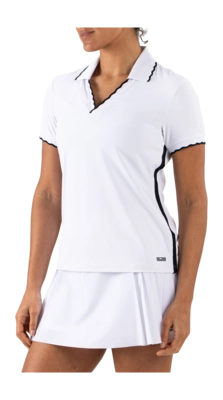 Tennispolo Sjeng Sports Women Hadassa Real White