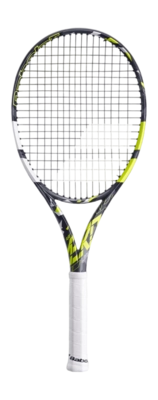 Raquette de Tennis Babolat Pure Aero Lite S Gris Jaune Bla (Cordé)