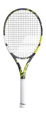 Raquette de Tennis Babolat Pure Aero Team S Gris Jaune Blanc (Cordé)
