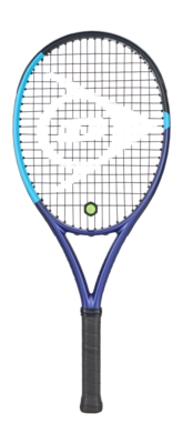 Tennisracket Dunlop FX 500 JR 26 Violet/Black/Cyan (Bespannen)