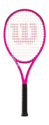 Tennisracket Wilson Dames / Heren Burn 105 S V6.0 Pink (Bespannen) 265 gram