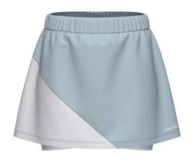 Tennisrok HEAD Women Dynamic Skort Light Blue/White