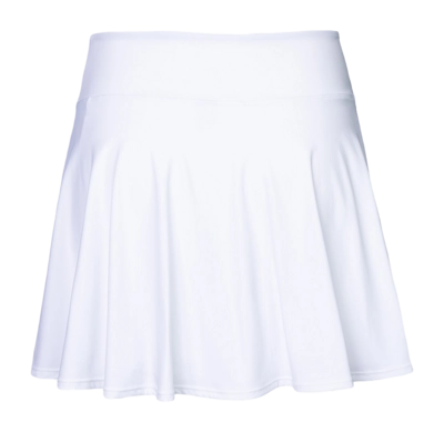 Tennisrok The Indian Maharadja Girls Flowing Skirt Bright White
