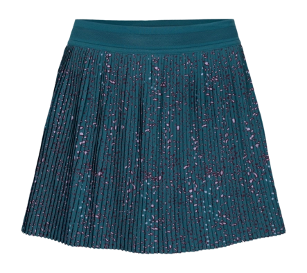 Tennisrok The Indian Maharadja Women Fine Pleated Skirt Ocean Regular Fit
