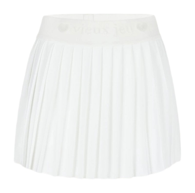 Tennisrok Vieux Jeu Women Chantal Skirt Heart White
