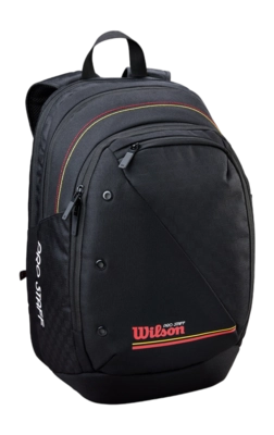 Tennisrugzak Wilson Dames en heren Pro Staff Classic Black Tennis Backpack
