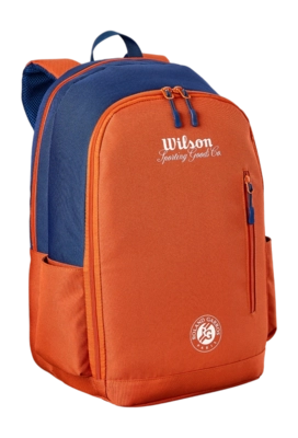 Tennisrugzak Wilson Dames en heren Roland Garros 2026 Team Clay/Navy Backpack