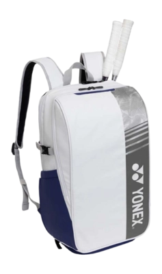 Tennisrugzak Yonex Dames Heren Club Backpack White Blue 52512EX 19 liter