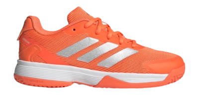 Tennisschoen Adidas Kids Ubersonic Lucid Orange / Silver Metallic / Cloud White Hardcourt