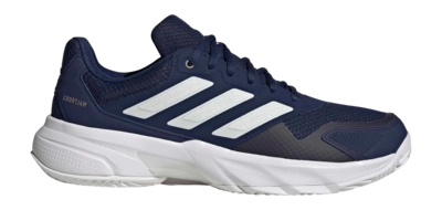 Tennisschoen Adidas Men Courtjam Control 3 Clay Dark Blue Bounce