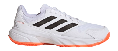 Tennisschoen Adidas Men Courtjam Control 3 Clay White Orange