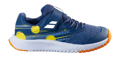Tennisschoen Babolat Boys Pulsion All Court Blue/Yellow