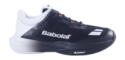 Tennisschoen Babolat Men SFX 4 Clay Black/Illusion Blue Ortholite