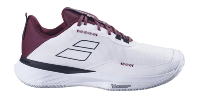 Tennisschoen Babolat Men SFX Evo All Court White/Port Royale