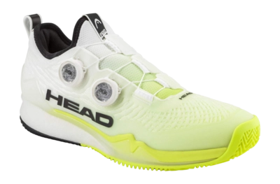 Tennisschoen HEAD Men Endure Pro BOA White/Yellow Clay