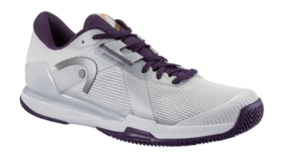Tennisschoen HEAD Men Sprint Pro 4.0 Clay Light Grey/Purple Night