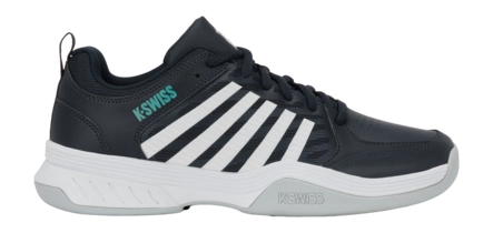 Tennisschoen K Swiss Men Court Express 2 Carpet Carbon/White/Baltic Indoor