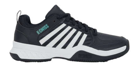 Tennisschoen K Swiss Men Court Express 2 Clay Carbon/White/Baltic K-EVA