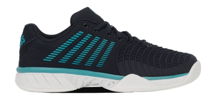 Tennisschoen K Swiss Men Express Light 3 Carpet Carbon/Blanc/Baltic