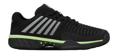Tennisschoen K-Swiss Men Express Light 3 Clay Black Soft Neon Green