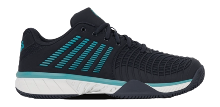 Tennisschoen K Swiss Men Express Light 3 Clay Carbon/Blanc/Baltic